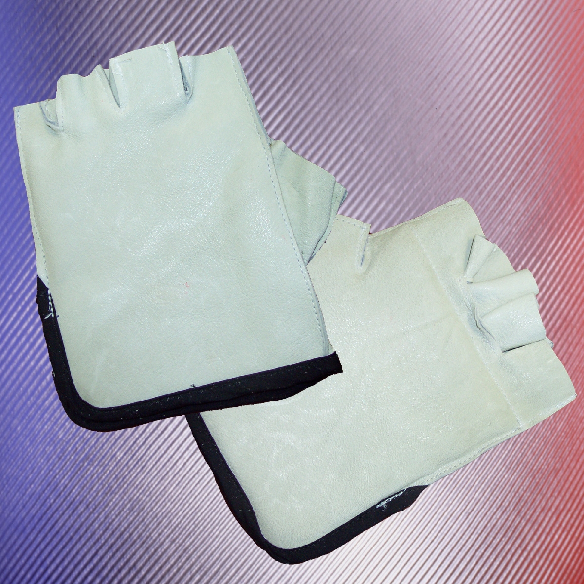 IMPACTO 480-30LRH GLOVE 1/2IN FOAM 3OZ PEARL 1/2 FINGER - Ergonomic